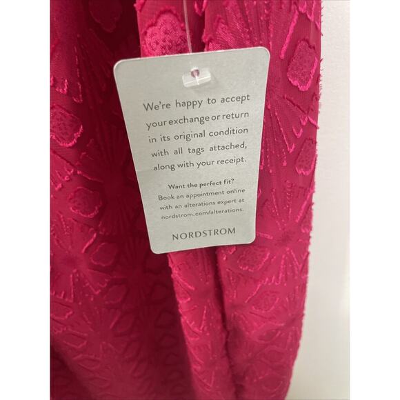 Maggy London Dress Women Plus Size V-Neck Surplus Bodice Faux Wrap High Low 18 W - Picture 7 of 13